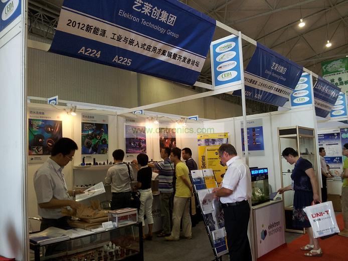 Elektron攜工業防水連接器連接現身中國(成都)電子展 