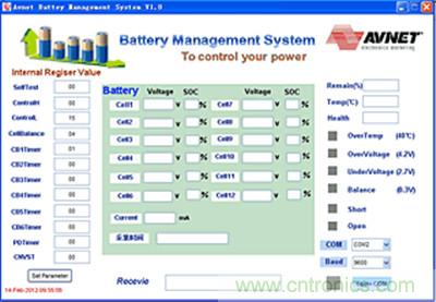 鋰電池監控系統軟件概覽