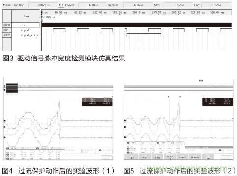 IGBT功率放大電路保護方法：圖3、4、5