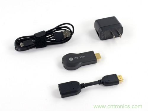 拆解新一代顛覆性產(chǎn)品： 谷歌Chromecast電視棒內(nèi)部探秘