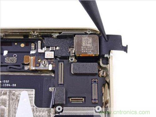 土豪金iPhone 5S拆解：內部結構升級，維修難度增加