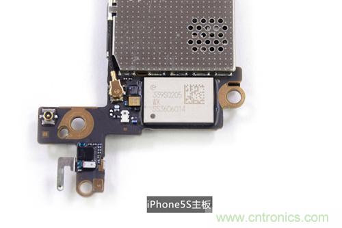 土豪金iPhone 5S拆解：內部結構升級，維修難度增加