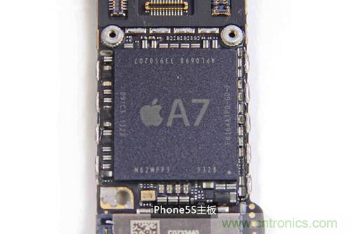 土豪金iPhone 5S拆解：內部結構升級，維修難度增加