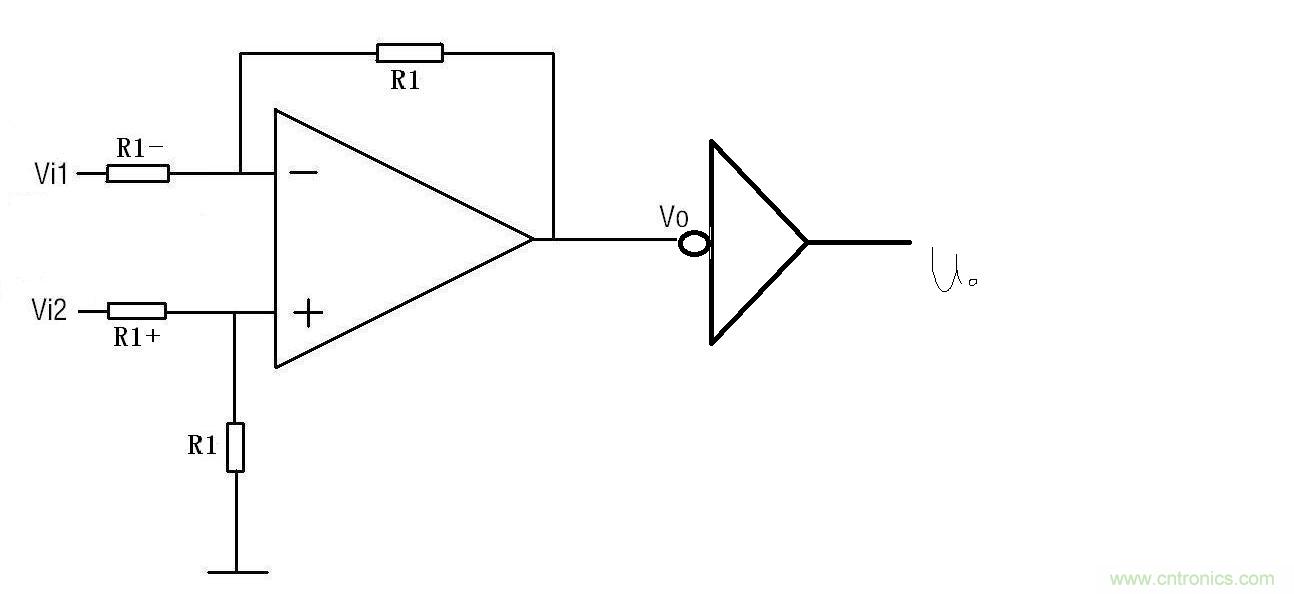 差動(dòng)放大電路，差動(dòng)放大電路圖