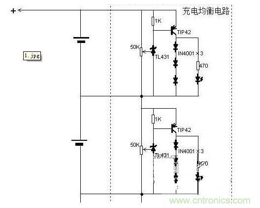 單電源的鋰電多串平衡充設計方案