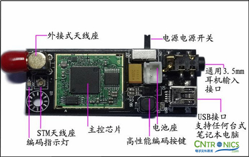 達人創意DIY：無線2.4G音頻收發器