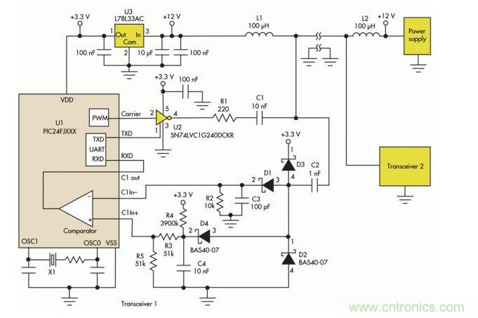 在弱電線路上傳輸數據