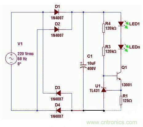 LED電源次級恒流的經典電路總結