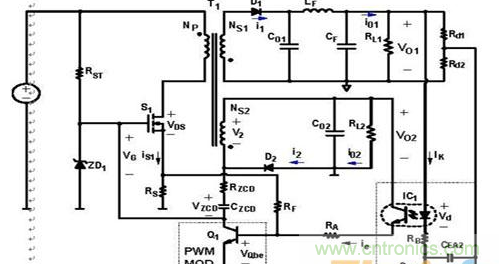 RCC電源變壓器的設計