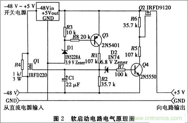 抑制開關電源浪涌，且看軟啟動電路顯神通！