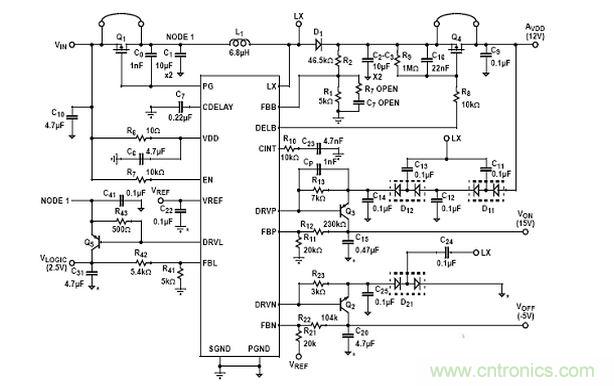 ISL78010應用電路圖