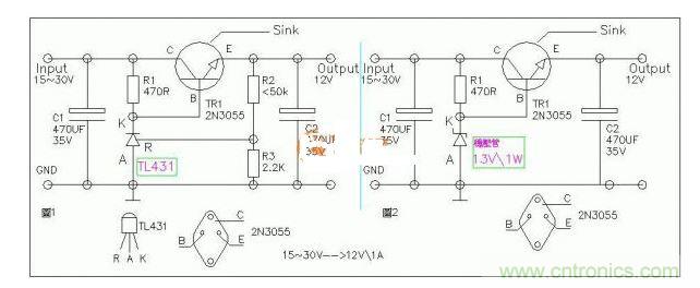 經典的分立元件滴電路