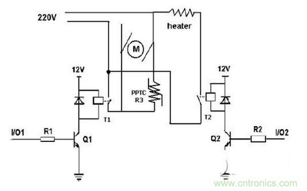 豆漿機應用電路圖