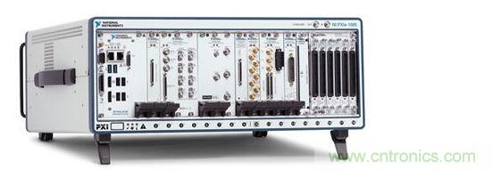 NI PXI Express機箱包含射頻分析儀和發(fā)生器、矢量網(wǎng)絡分析儀、開關、電源和嵌入式計算機