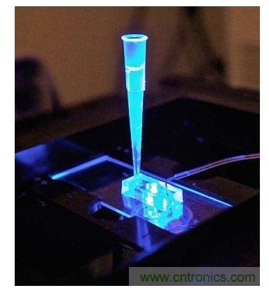 加州柏克萊大學所開發的“心臟單芯片”用以放置從成人干細胞產出的人類心臟組織，該系統有一天可望替代實驗動物應用于藥物安全篩檢