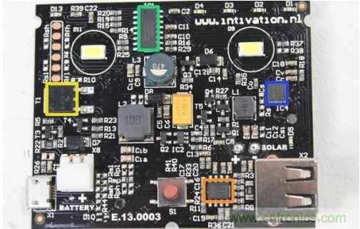 第八步——觀察PCB上的主要元器件