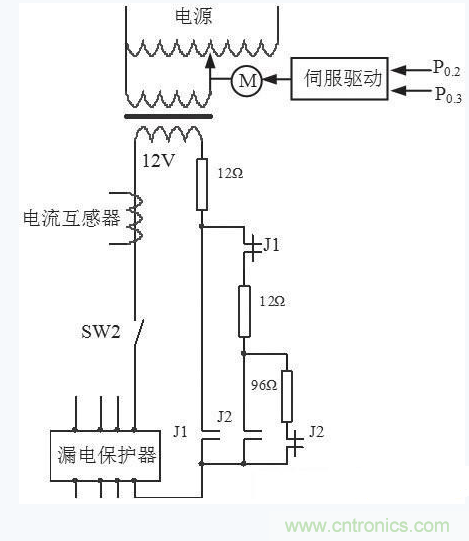 圖2 測試電流產生及調節模塊 