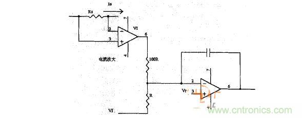 典型輸出阻抗調節法電路原理圖