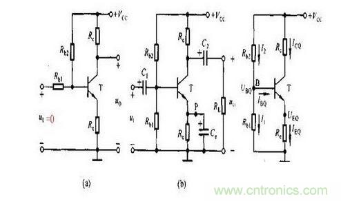典型的靜態工作點電路