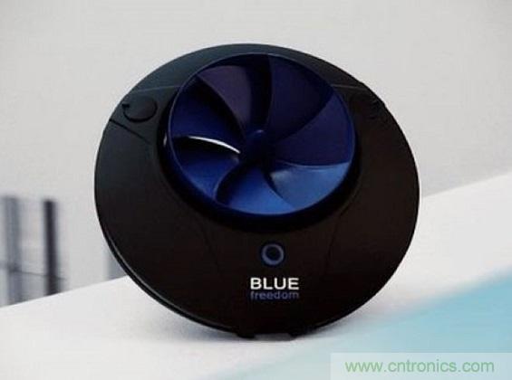 圖4：Blue Freedom是一種“微型水力發電廠”，能用利用流動的水來為便攜設備充電。