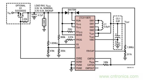 雙向 DC/DC 穩壓器和超級電容器充電器設計要點