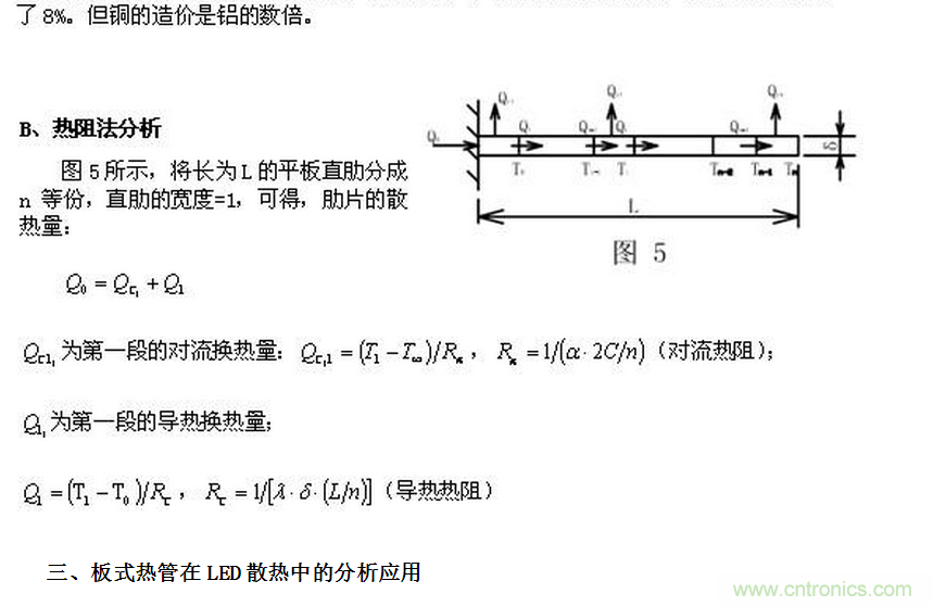 LED行業中的傳熱學問題之一——“熱阻”概念被濫用