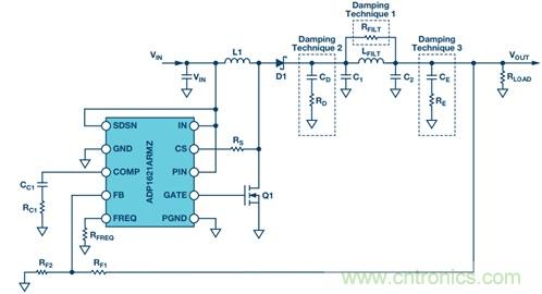 設計開關電源中使用的二級輸出濾波器