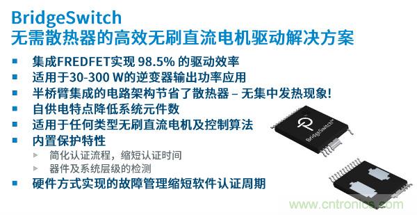 無刷電機IPM模塊存在哪些問題？高效逆變器驅動IC將取而代之？