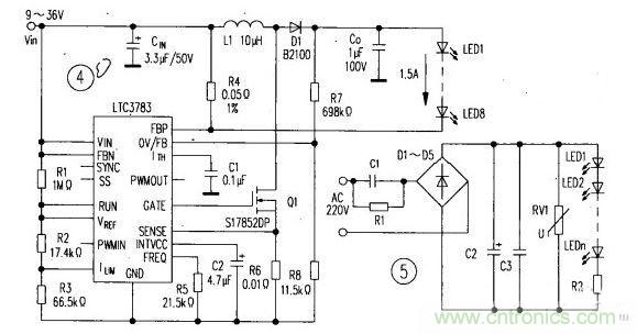 【收藏】LED燈驅動電源電路圖大全