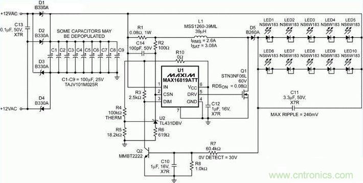 【收藏】LED燈驅動電源電路圖大全