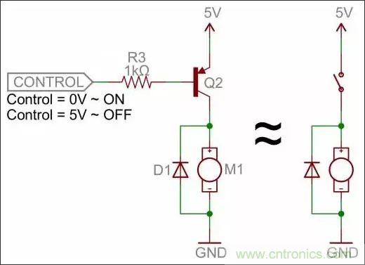 8張圖讓你徹底理解晶體管開關電路