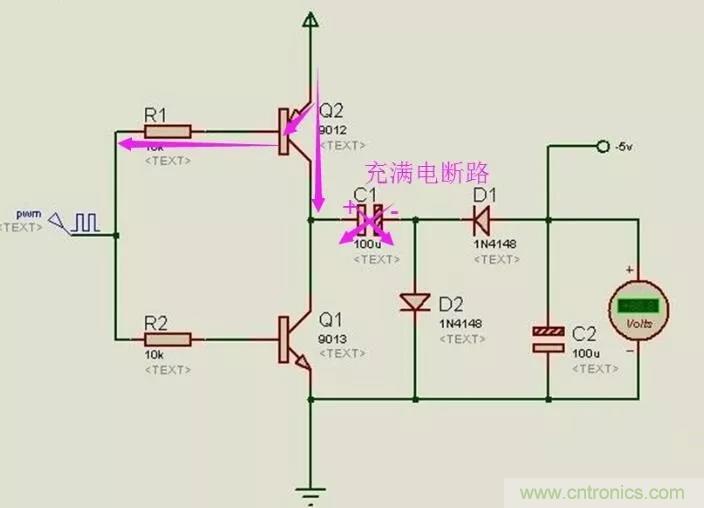 如何利用MCU的PWM產生負電壓