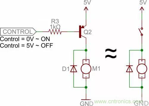 利用三極管設計開關電路