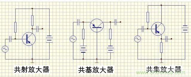 什么是共集、共基、共射放大器？如何分辨3類放大器