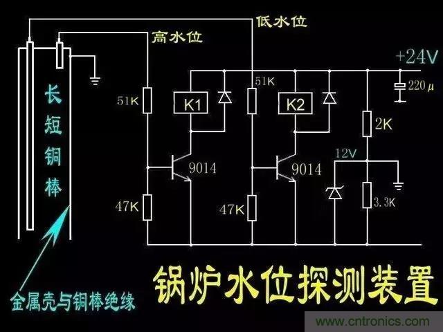 老電工總結：36種自動控制原理圖