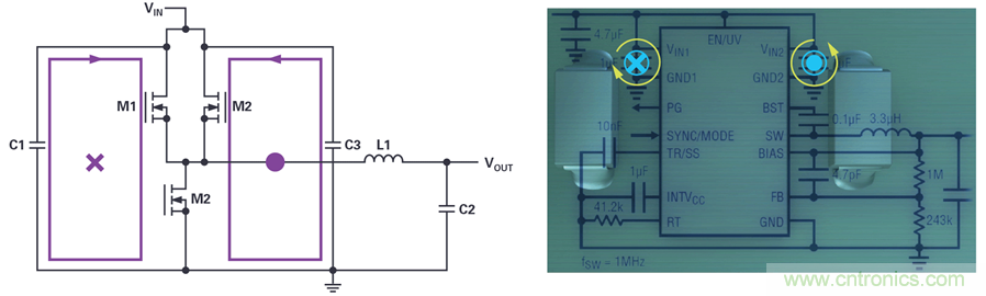 是否可以將低EMI電源安裝到擁擠的電路板上？