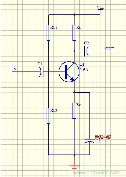 模擬電路難度最大:三極管共射極放大電路