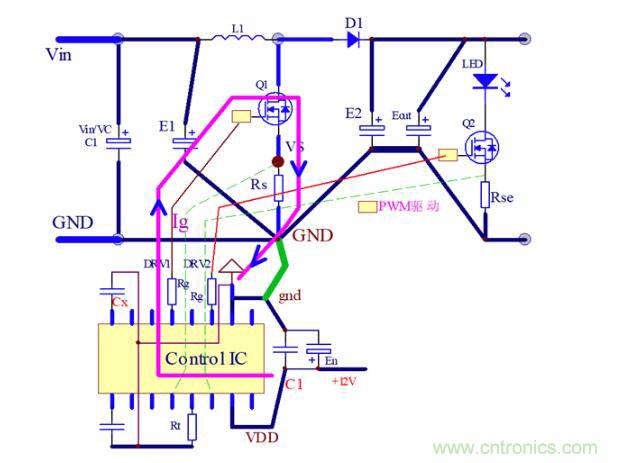 非隔離IC控制器系統的PCB設計分析