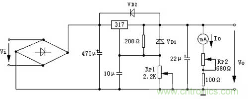 如何設計一個可調穩壓電源電路？