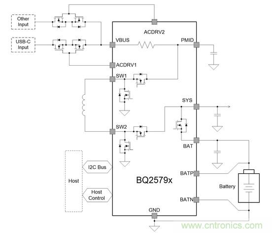 Buck-Boost集成電路提供更快的充電速度，更長的電池壽命