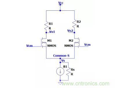 關于差分輸入電路和共模信號，差模信號關系的理解