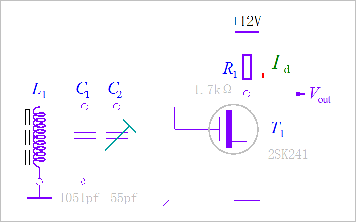 基于2SK241的導航150kHz信號的高頻放大檢波