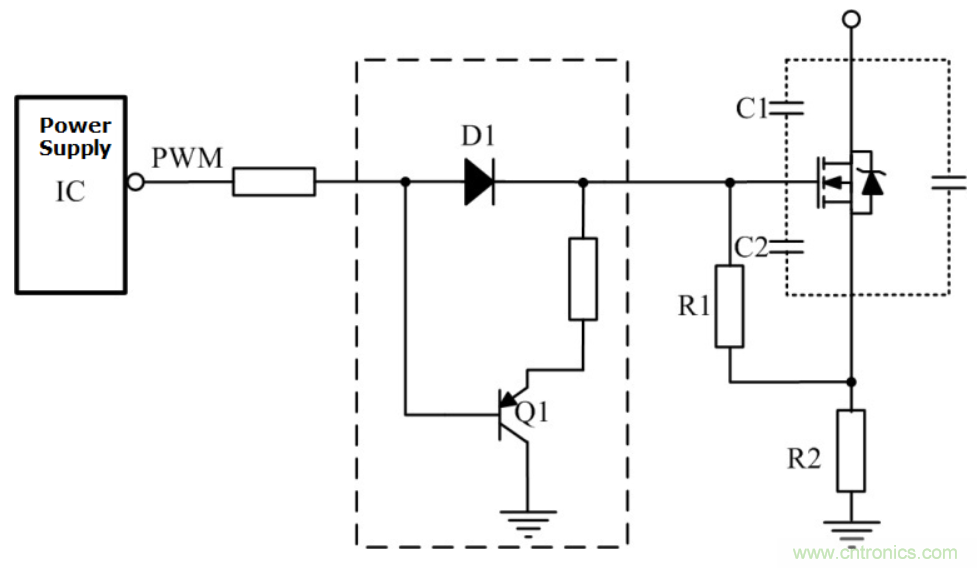 經典MOSFET柵極驅動電路