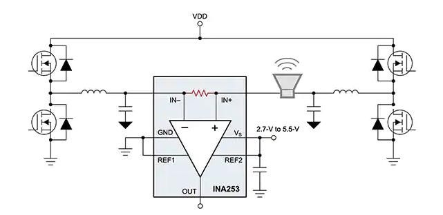 使用集成雙向電流檢測放大器實現有效的電流監控