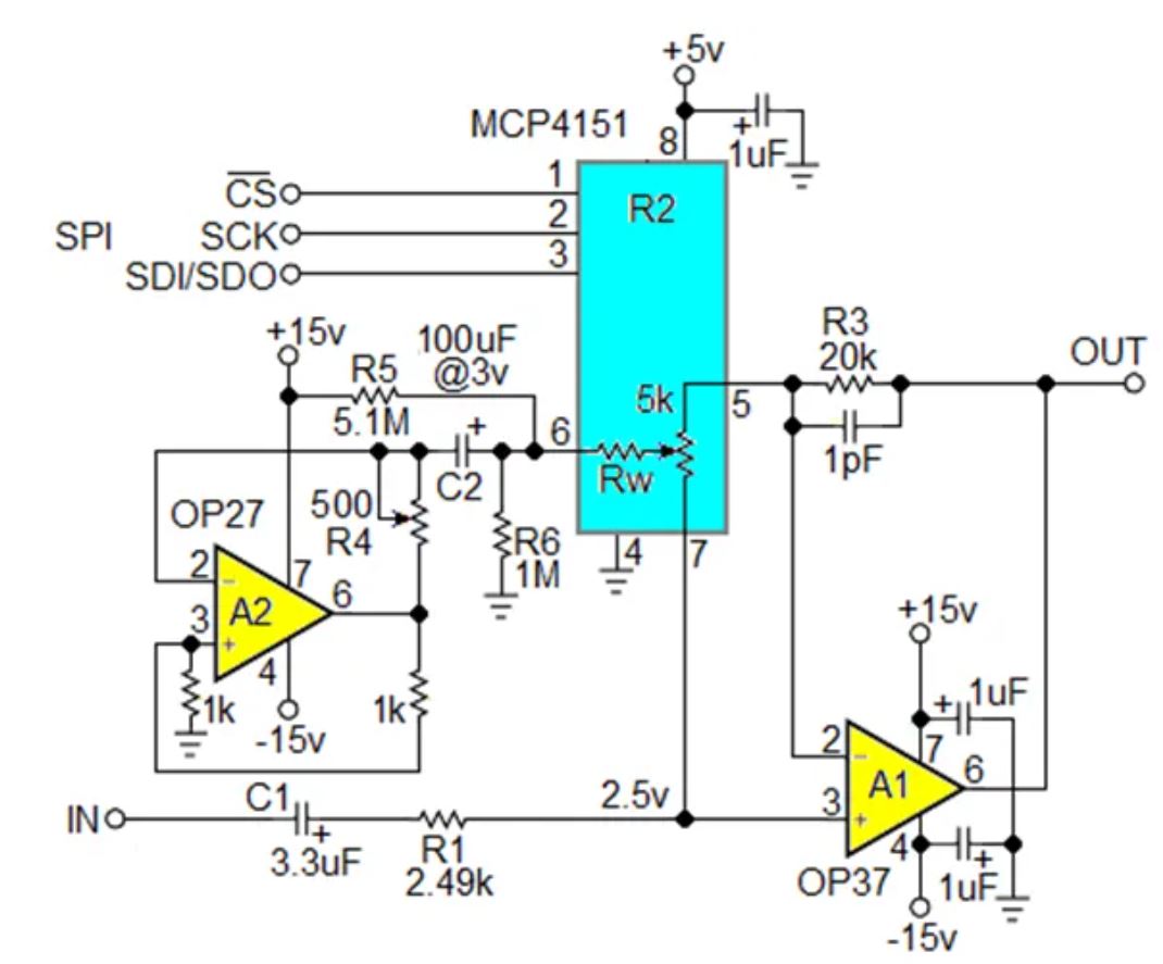 數字電位器能否代替電路中的機械電位器？