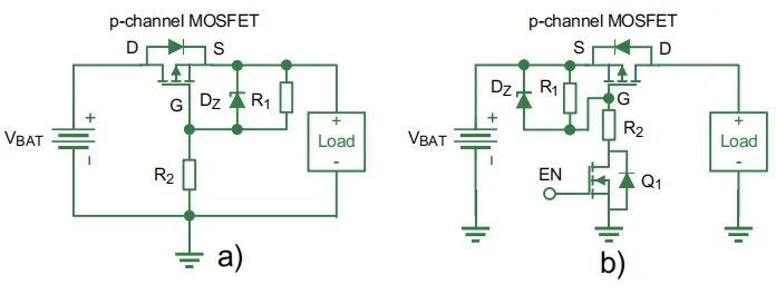 P溝道功率MOSFETs及其應用