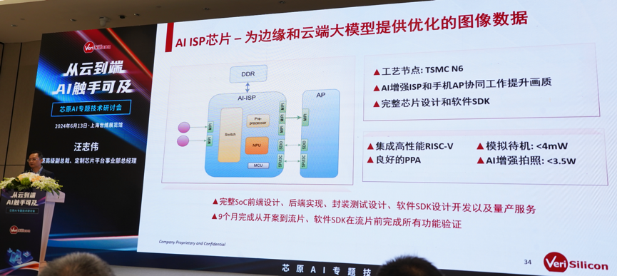 芯原汪志偉：芯原IP、平臺、軟件整套解決方案，助力AIGC算力進一步升級