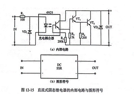 直流式固態繼電器的工作原理和電路圖